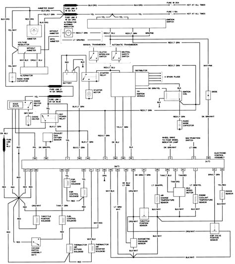 Deciphering the 1984 700r4 Wiring Diagram